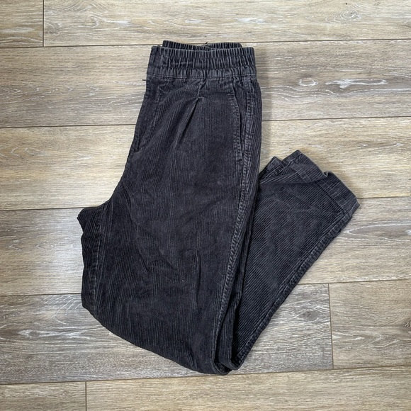 Gap Black Corduroy Pants Sz S - Picture 1 of 4